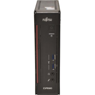 Fujitsu Esprimo Q556/2 Mini PC Intel i5-7500T 2,7GHz 16GB RAM PC4 256GB SSD