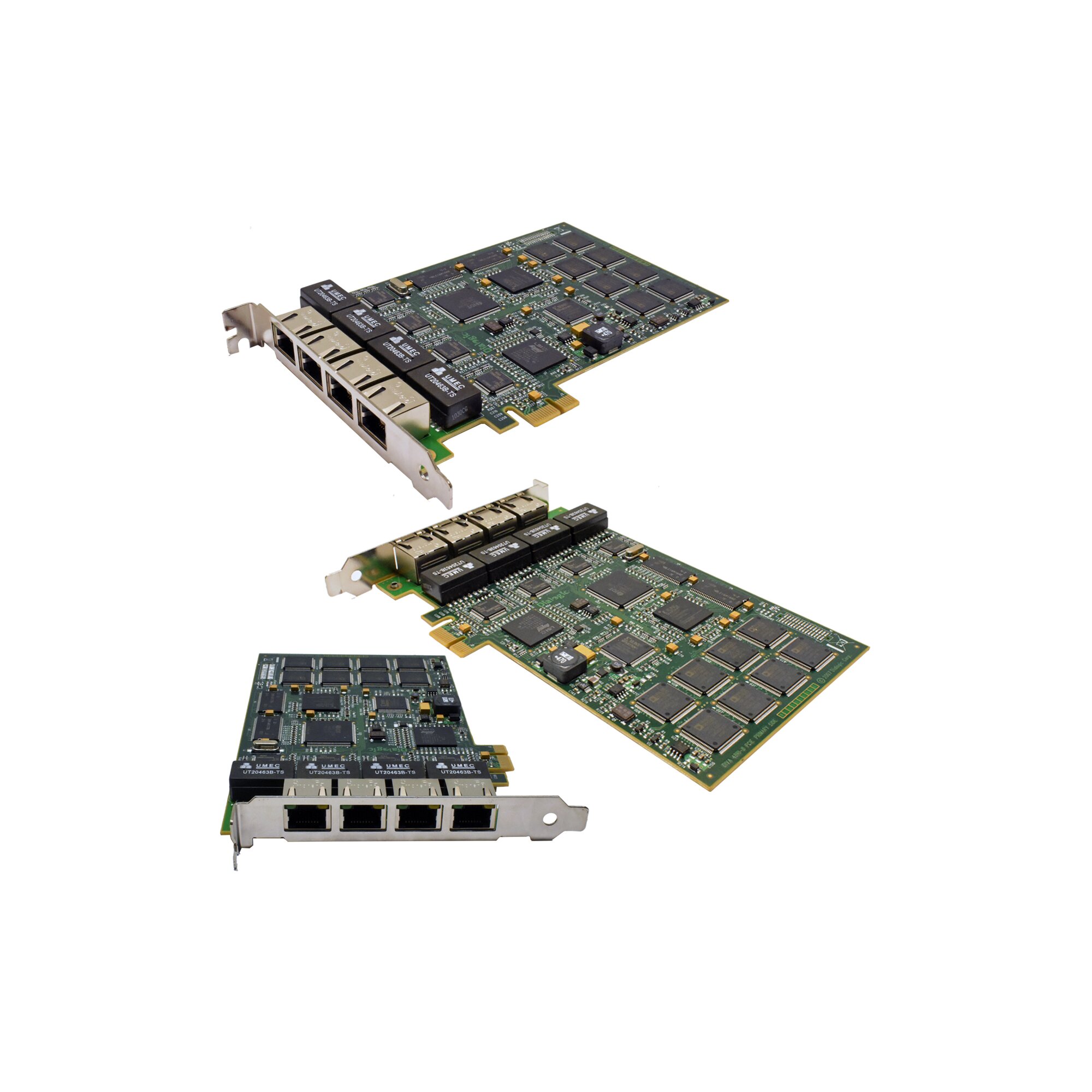 Dialogic Server Dialogic DIVA 4BRI-8 PCIe x1 Multi Channel ISDN Server Adapter 813-084 ...