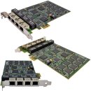 Dialogic DIVA 4BRI-8 PCIe x1 Multi Channel ISDN Server...