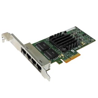 Intel NetApp I340-T4 4-Port PCIe x4 Gigabit Ethernet Network Adapter FP