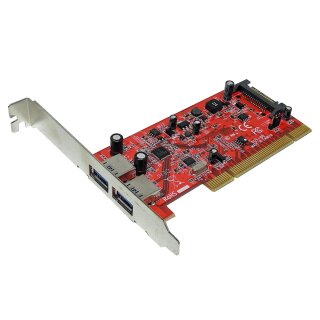 StarTech PCIUSB3S22 2 Port USB 3.0 Super Speed PCI Schnittstellenkarte