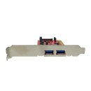 StarTech PCIUSB3S22 2 Port USB 3.0 Super Speed PCI Schnittstellenkarte