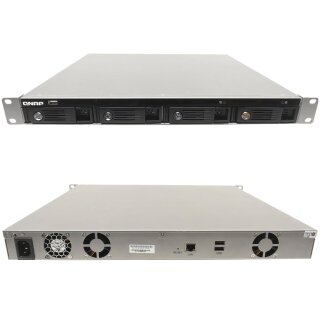 QNAP TS-409U Network Attached Storage 4x 1TB 3.5 HDD 4Bay 3x USB