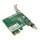 HP 2-Port USB 3.0 Super Speed PCI-Express x1 Schnittstellenkarte SP# 608151-001