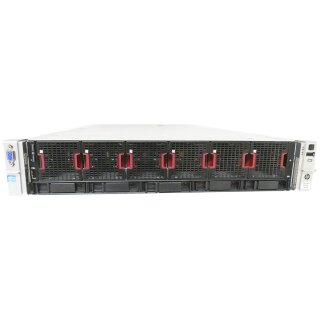 HP ProLiant DL560 G8 4x E5-4650 8C 2.70 GHz CPU 128GB PC3 RAM Smart Array P822 5x 2,5 Bay