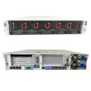 HP ProLiant DL560 G8 4x E5-4650 8C 2.70 GHz CPU 128GB PC3 RAM Smart Array P822 5x 2,5 Bay