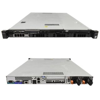 Dell PowerEdge R410 Server 2 x L5630 QC 2.13GHz 12 GB RAM 2x 500 GB 3,5" SAS HDD H200