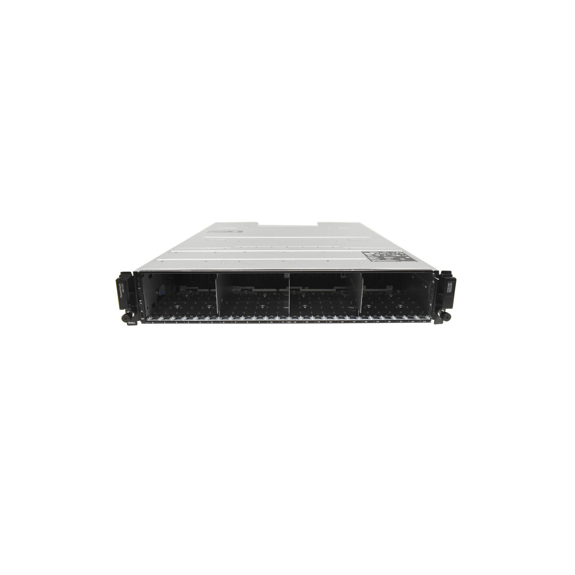Dell PowerVault MD1220 2U 2x E01M001 SAS 6Gbps 2x 600W PSU 24x Bay 2.5 ...