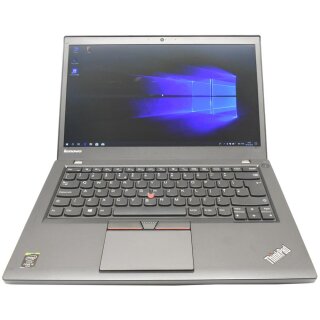 LENOVO ThinkPad T450s 14 Zoll HD+ i5-5300U CPU 8GB RAM 256GB SSD 3G LTE Win10 Englisch B-WARE