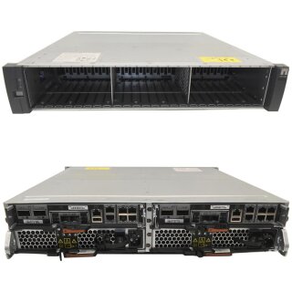 NetApp DS2246 Disk Shelf 2U NAJ-1001 24x Bay 2.5 2x PSU 2x 111-01287 Modules