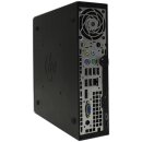 HP Compaq Elite 8200 USDT Ultra Slim PC i5-2400S QC 2.50GHz CPU 4GB DDR3 RAM 250GB SATA 2.5" HDD