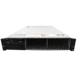 Dell PowerEdge R820 Server 4x Intel E5-4650 2.40 GHz 10-C 128 GB RAM 16x SFF 2,5