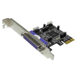 Delock 89219 Parallel DB25 / PCI-Express x1 Schnittstellenkarte