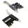 Delock 89219 Parallel DB25 / PCI-Express x1 Schnittstellenkarte