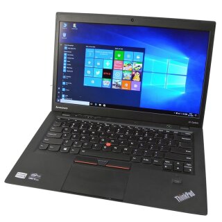 Lenovo ThinkPad X1 Carbon 14 Zoll Notebook i5-3337U 4GB RAM 128GB SSD Win10 DE 3G