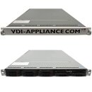 VDI-APPLIANCE Supermicro CSE-119 1U Rack Server Mainboard X8DTU-6F+ 2x Intel Xeon E5645 CPU 32GB RAM 2x 128GB SSD 10 Bay 2.5 Zoll
