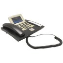 Auerswald COMfortel 2600 Systemtelefon schwarz mit Netzteil ISDN AB TouchDisplay