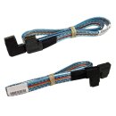 HP ProLiant DL360p Gen8 SAS Kabel SFF-8087/SFF-8087 50cm 654073-001 667874-001