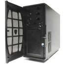 AEGIS Tower PC Asus P5BV-C Motherboard 1x Xeon X3230 4C 8GB RAM 300GB HDD + Lenovo Monitor 22 Zoll