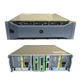 Dell EqualLogic PS6000e 2x Control Module 7 2x 2GB PC2 RAM 15x 400 GB SAS 3.5 Bay 3U