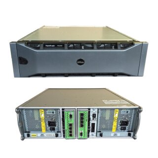 Dell EqualLogic PS6000e 2x Control Module 7 2x 2GB PC2 RAM 16x 400 GB SAS 3.5 Bay 3U