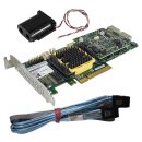 Adaptec ASR-5805Z SAS/SATA RAID Controller TCA-00304-05-C + BBU + Kabel LP