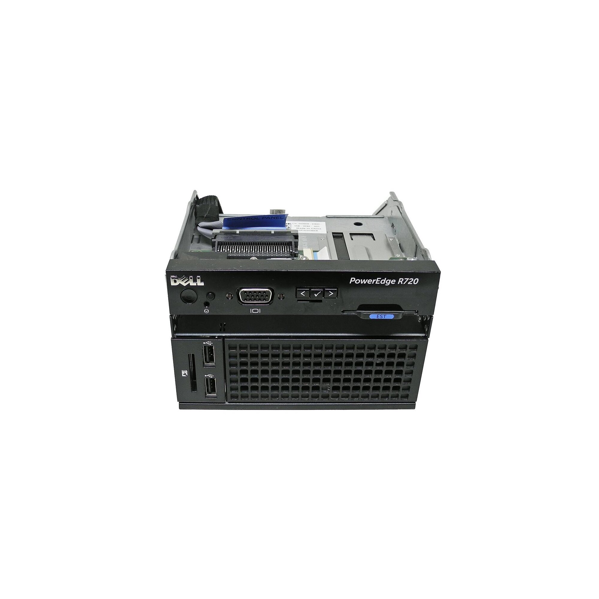 Dell PowerEdge T430 Front LCD Control Panel Assembly – 3R1WG, DX0M2, 2WK15 – Tested Pull
