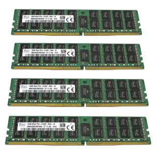 64GB HP SKhynix 4x16GB  DDR4 RAM 752369-081 774172-001 DL360 G9 DL380 G9 BL460c G9