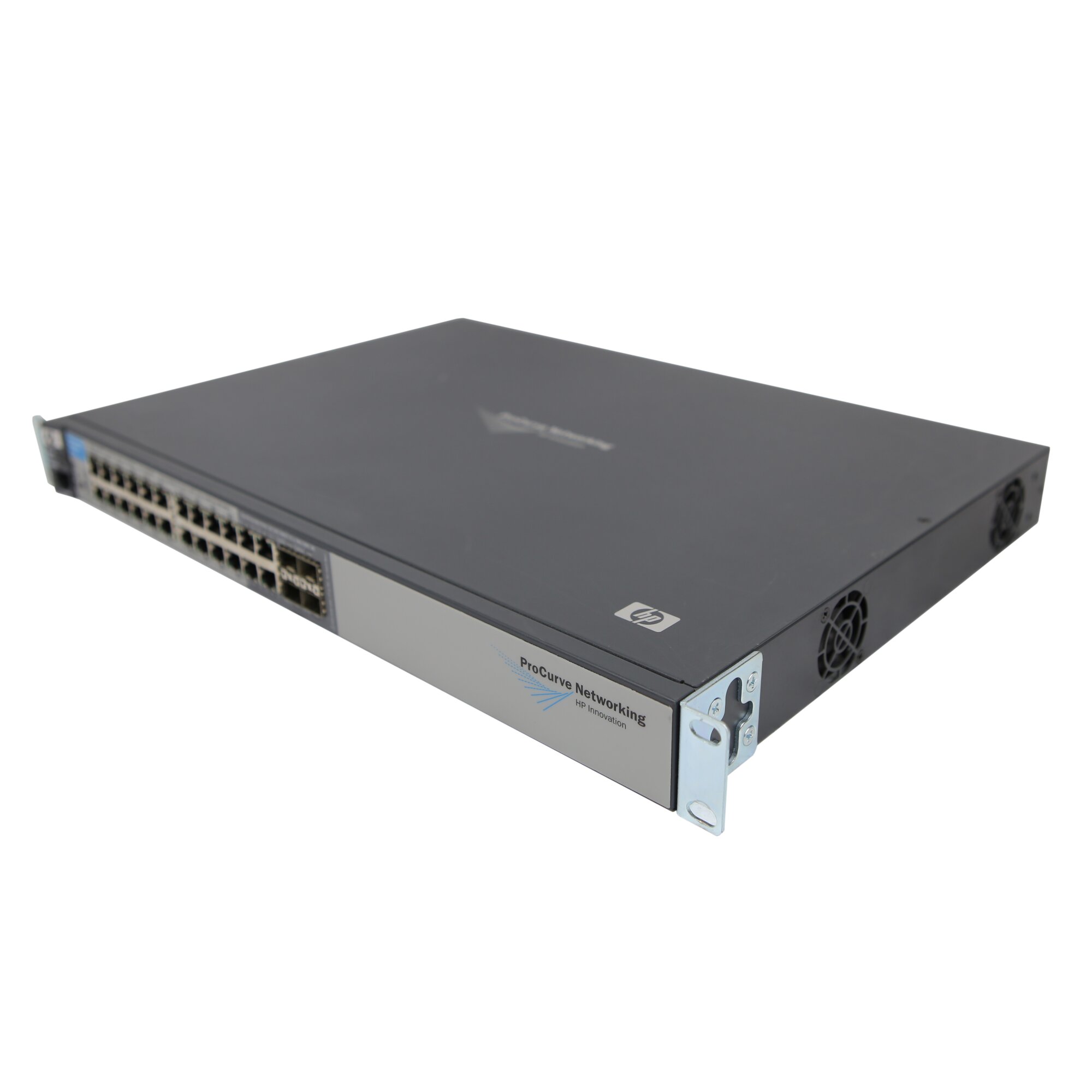 Sfp Fuel Rack HP ProCurve 2810-24G J9021A 24-Port RJ-45 GE Switch 4x SFP Rack Ears ...