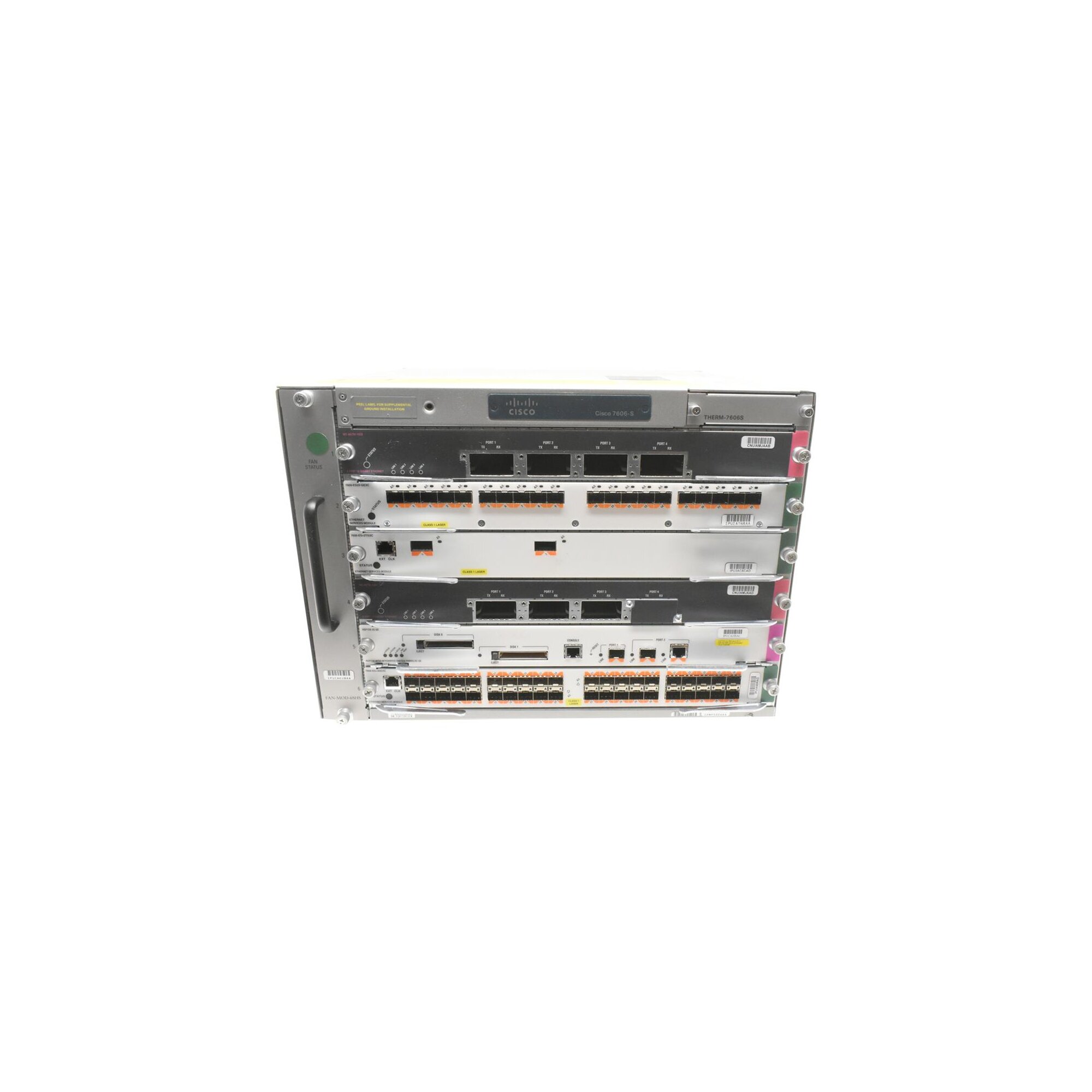 Cisco 7606S Router Chassis 7U WSX670410GE 7600ES+40G3C 7600ES+