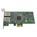 Dell 0557M9 BroadCom 5720 Dual-Port PCIe x1 GbE Netzwerkkarte LP