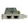 Dell 0557M9 BroadCom 5720 Dual-Port PCIe x1 GbE Netzwerkkarte LP