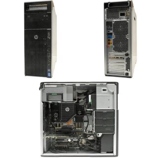 HP Z620 Workstation Intel Xeon E5-2640 CPU 16GB DDR3 RAM 256GB SDD DVD NVIDIA Quadro K4000