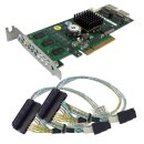 Fujitsu Primergy PCIe x8 SAS RAID Controller D2516-A11 GS2 + SAS Kabel LP