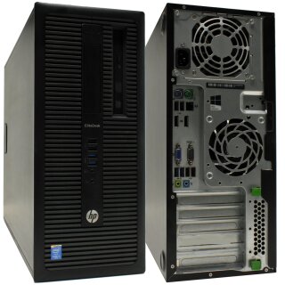 HP EliteDesk 800 G1 TWR Tower PC i5-4570 3.60GHz CPU 8GB DDR3 RAM 500GB SATA 3.5 Zoll HDD Win10 Pro