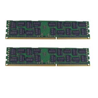 32 GB Micron 2x16 GB PC3-12800R 2Rx4 ECC MT36JSF2G72PZ-1G6E1LF RAM REG ECC DDR3