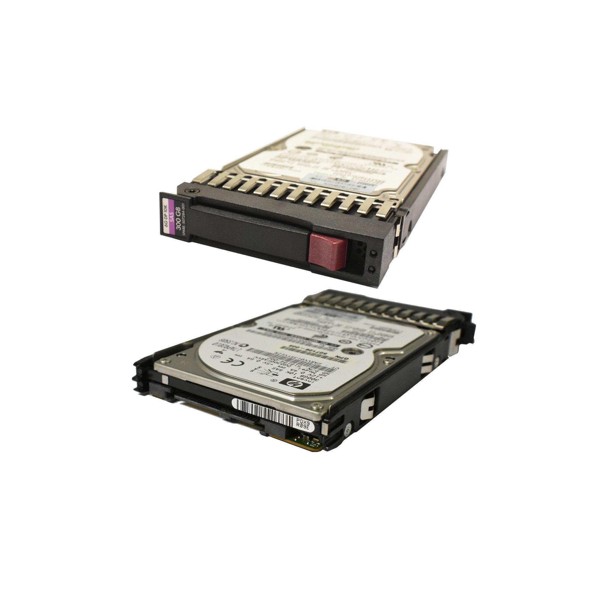 Disque Dur HP 300Go SAS 2.5" 12G 10k RPM - Pour Serveurs DL380 G8/G9, Reconditionné
