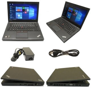 Lenovo ThinkPad X250 12,5" 1366 x768 HD i5-5300U CPU 8GB 240GB SSD UMTS 4G Keyboard American US