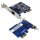 Longshine LCS-8337TXR Gigabit Ethernet Single Port PCIe x1 Network Adapter LP