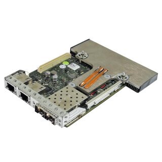 DELL BroadCom 57800 rNDC 10GE 2+2P Network Daughter Card 0165T0 + 2x GBICs for R720 R720xd