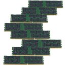 64 GB HP Samsung 8x 8 GB 2Rx4 PC3L-10600R DDR3 RAM REG...