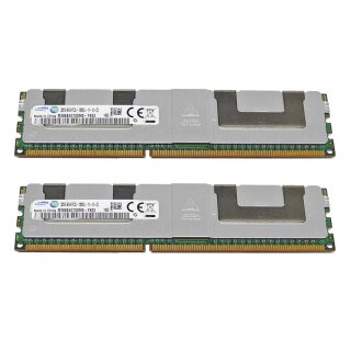 64 GB Samsung 2x 32 GB PC3L-12800L 4Rx4 ECC M386B4G70DM0-YK03 RAM REG ECC DDR3