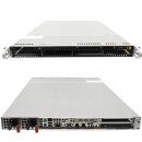 Supermicro CSE-815 1U Rack Server Mainboard X8DTU-F LGA 1366 1x CPU Kühler 2x Netzteil