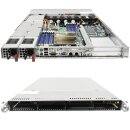 Supermicro CSE-815 1U Rack Server Mainboard X8DTU-F LGA 1366 1x CPU Kühler 2x Netzteil