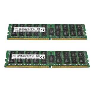 32 GB HP SKhynix 2x 16GB 2Rx4 PC4-2133P DDR4 RAM 752369-081 774172-001