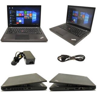 Lenovo ThinkPad T440s 14 Zoll 1920 x1080 FULL-HD Touch i7-4600U CPU 8GB RAM 256GB SSD UMTS 4G Keyboard DE Win10
