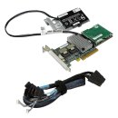 Dell LSI MR 9260-8i 8-Port 6 Gb PCIe x8 RAID Controller L3-25121-74B +BBU +Kabel