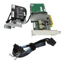 Dell LSI MR 9260-8i 8-Port 6 Gb PCIe x8 RAID Controller L3-25121-74B +BBU +Kabel