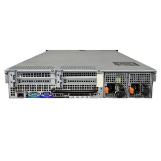 Dell PowerEdge R710 Server 2x E5645 6C 2,40GHz 64 GB RAM 6 Bay 3.5 Zoll Perc6/i Drac6 ohne Front Blende