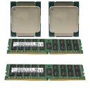 2x SKhynix 16GB 2Rx4 PC4-2133P DDR4 RAM 2x Intel Xeon E5-2630L V3 20 MB Cache 1.8 GHz 8 Core FCLGA2011-3 SR209